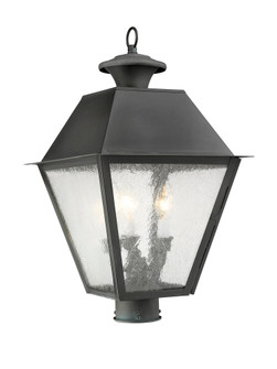 3 Light Charcoal Outdoor Post Lantern (108|2169-61)