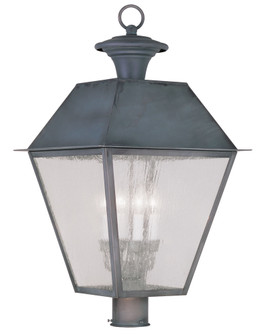 4 Light Charcoal Outdoor Post Lantern (108|2173-61)