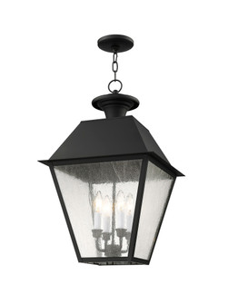 4 Light Black Outdoor Chain Lantern (108|2174-04)