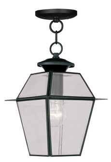 1 Light Black Outdoor Chain Lantern (108|2183-04)