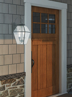 2 Light Charcoal Outdoor Wall Lantern (108|2281-61)