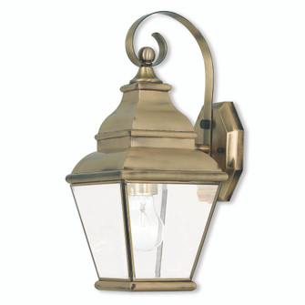 1 Light AB Outdoor Wall Lantern (108|2590-01)