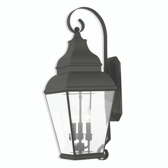 3 Light Black Outdoor Wall Lantern (108|2593-04)