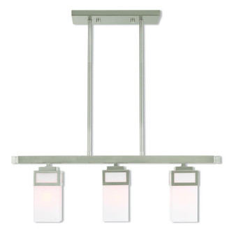 3 Lt BN Linear Chandelier (108|40193-91)