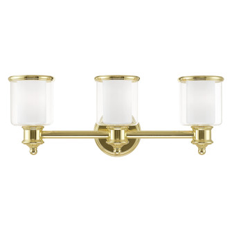 3 Lt Polished Brass Bath Vanity (108|40213-02)
