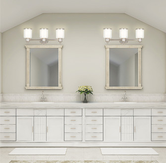 3 Light Polished Nickel Bath Light (108|40213-35)