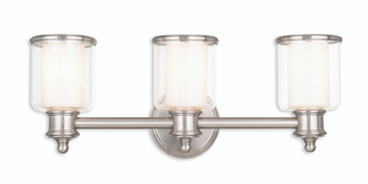 3 Light Brushed Nickel Bath Light (108|40213-91)