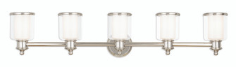 5 Light Polished Nickel Bath Light (108|40215-35)