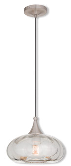 1 Light Brushed Nickel Mini Pendant (108|40603-91)