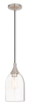1 Light Brushed Nickel Mini Pendant (108|40608-91)