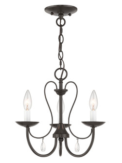 3 Light English Bronze Chandelier (108|40863-92)