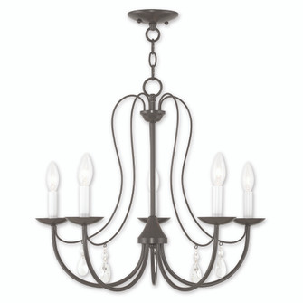 5 Light English Bronze Chandelier (108|40865-92)