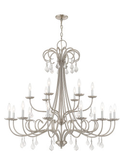 18 Lt BN Foyer Chandelier (108|40870-91)