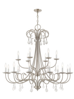 18 Lt BN Foyer Chandelier (108|40870-91)