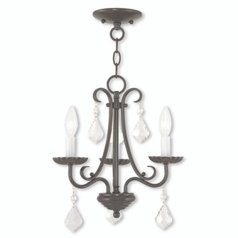 3 Light English Bronze Mini Chandelier (108|40873-92)