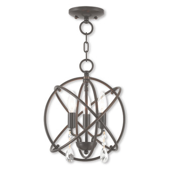 3 Light EBZ Mini Chandelier/Flush Mount (108|40903-92)