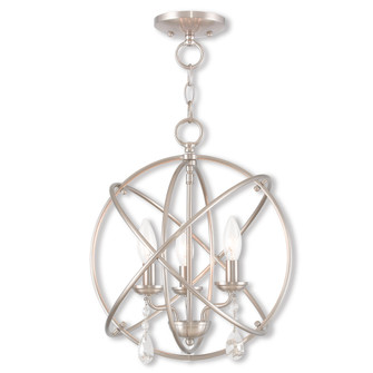 3 Light BN Mini Chandelier/Ceiling Mount (108|40904-91)