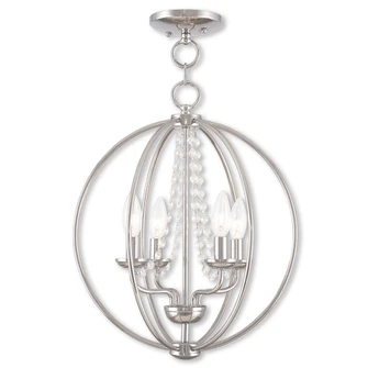 4 Light CH Mini Chandelier/Ceiling Mount (108|40914-05)