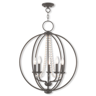 5 Light English Bronze Chandelier (108|40915-92)