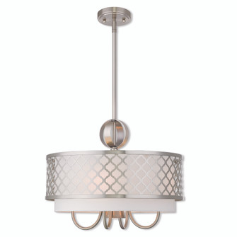 5 Lt BN Pendant Chandelier (108|41104-91)