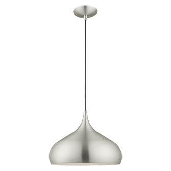 1 Lt Brushed Aluminum Mini Pendant (108|41173-66)