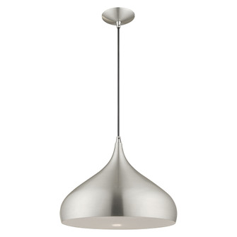 1 Lt Brushed Aluminum Mini Pendant (108|41174-66)