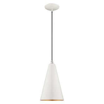 1 Lt Shiny White Mini Pendant (108|41175-69)