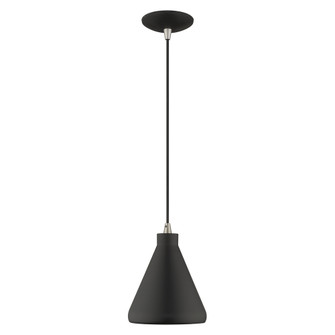 1 Lt Black Mini Pendant (108|41177-04)