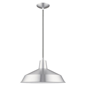 1 Lt Brushed Aluminum Mini Pendant (108|41183-66)