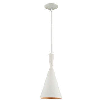 1 Lt White Mini Pendant (108|41185-03)