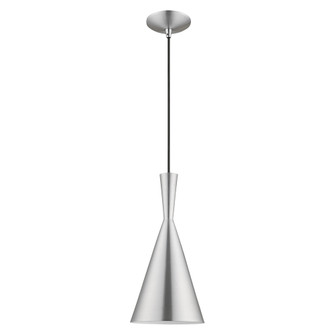 1 Lt Brushed Aluminum Mini Pendant (108|41185-66)