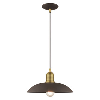 1 Lt Bronze Mini Pendant (108|41193-07)