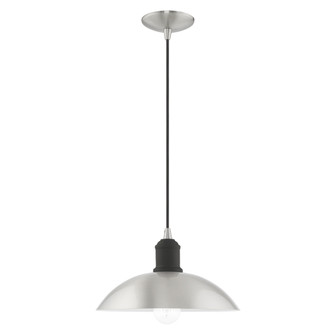 1 Lt Brushed Nickel Mini Pendant (108|41193-91)