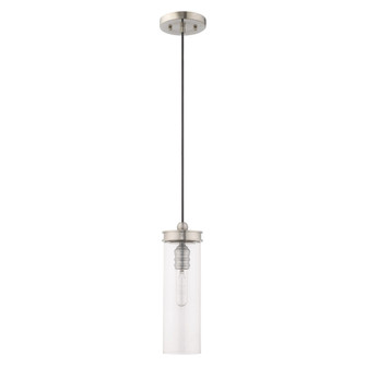 1 Lt Brushed Nickel Mini Pendant (108|41236-91)