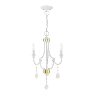 3 Lt White Mini Chandelier (108|41273-03)