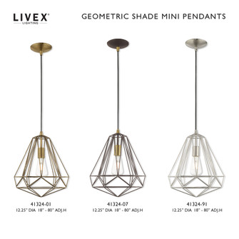 1 Lt Bronze Mini Pendant (108|41324-07)