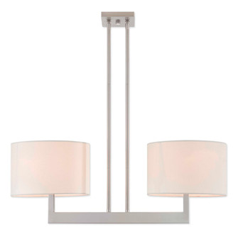 2 Lt BN Linear Chandelier (108|42403-91)