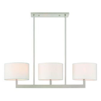 3 Lt BN Linear Chandelier (108|42405-91)