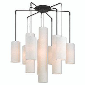 9 Lt BZ Foyer Chandelier (108|42657-07)