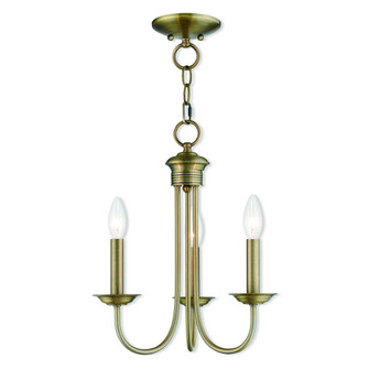 3 Lt AB Mini Chandelier (108|42683-01)
