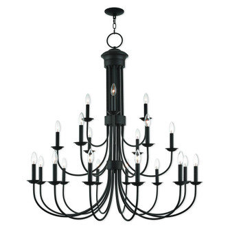 21 Lt BZ Foyer Chandelier (108|42688-07)