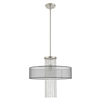 1 Lt Brushed Nickel Pendant Chandelier (108|43204-91)