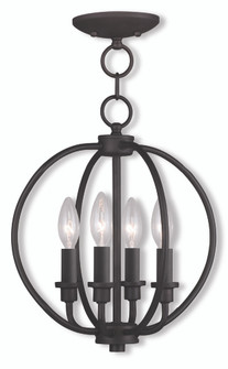 4 Light Bronze Lantern/Ceiling Mount (108|4664-07)