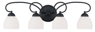 4 Light Black Bath Light (108|4754-04)