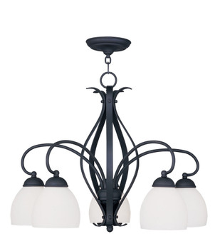5 Light Black Chandelier (108|4775-04)