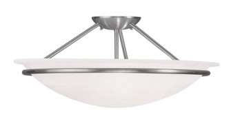 3 Light Brushed Nickel Ceiling Mount (108|4825-91)