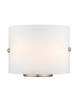2 Light Brushed Nickel Wall Sconce (108|4904-91)