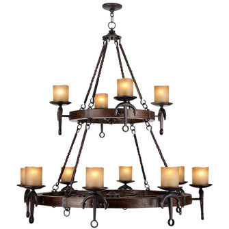 12 Light Olde Bronze Chandelier (108|4869-67)