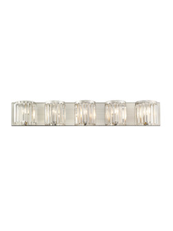 5 Light Brushed Nickel Bath Light (108|50535-91)