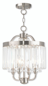 4 Light BN Mini Chandelier/Ceiling Mount (108|50543-91)